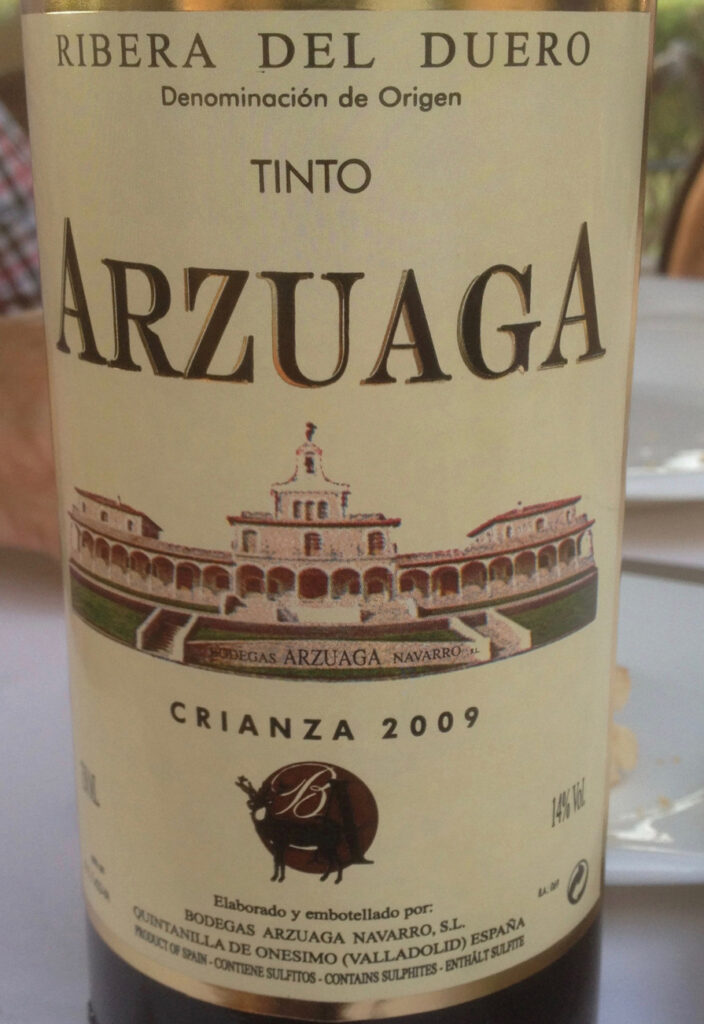ARZUAGA : Cuvée CRIANZA 2020