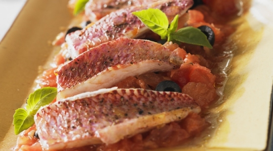 Filets De Rouget Barbet Sauce Vierge
