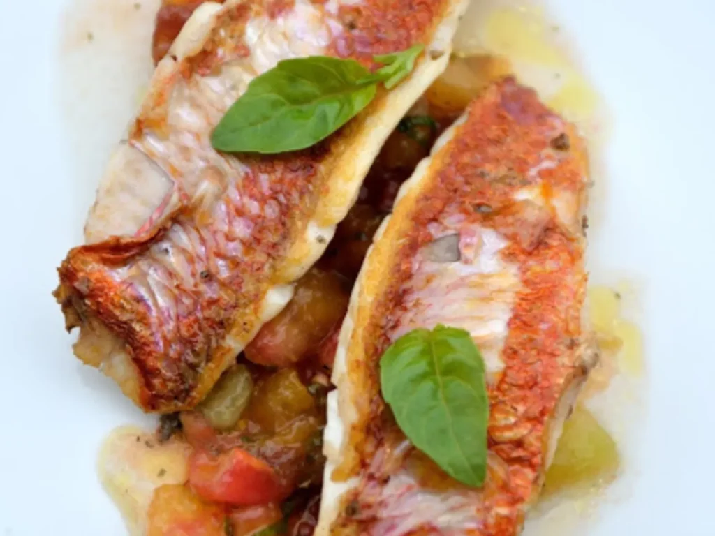 Filets De Rouget Barbet Sauce Vierge