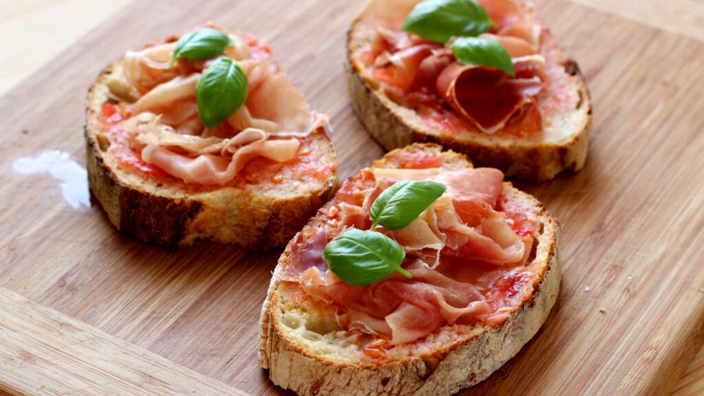 Pan Con Tomate A L'espagnole : 4 personnes