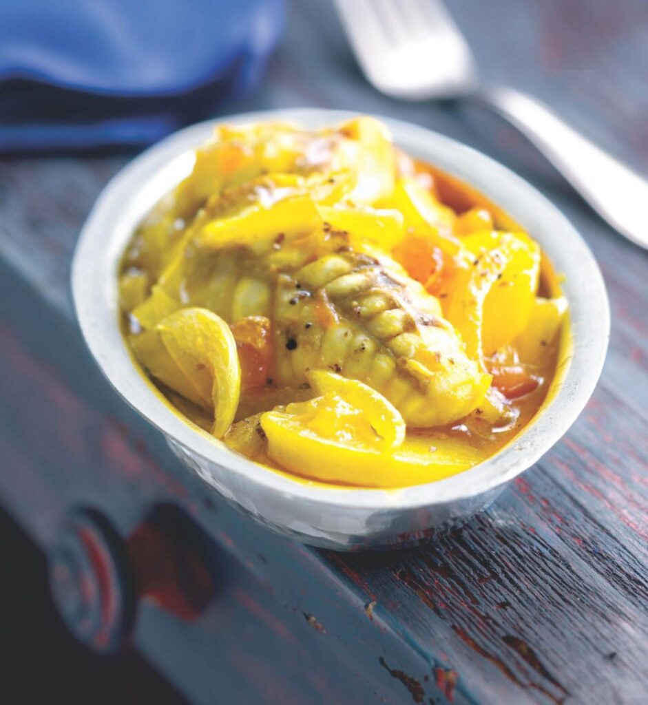 Tajine De Lotte Aux Légumes Et Citrons Confits