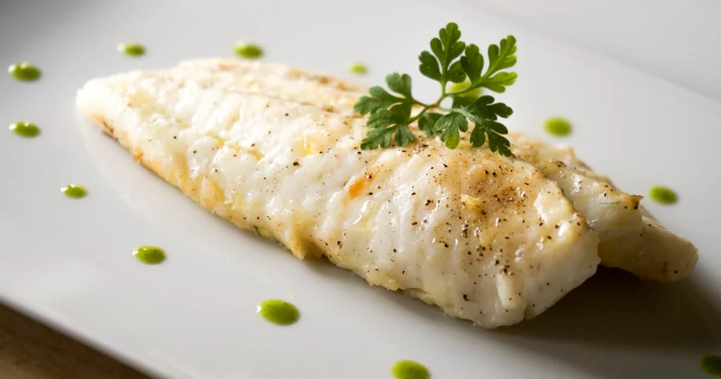 Filets De Turbot Sauce Au Beurre De Clémentines